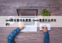 seo优化是什么意思（seo是靠什么优化的）