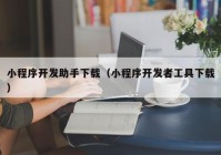 小程序开发助手下载（小程序开发者工具下载）