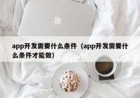 app开发需要什么条件（app开发需要什么条件才能做）