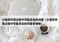 小程序开发过程中可能存在的问题（小程序开发过程中可能存在的问题有哪些）