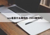 seo是靠什么赚钱的（SEO赚钱吗）